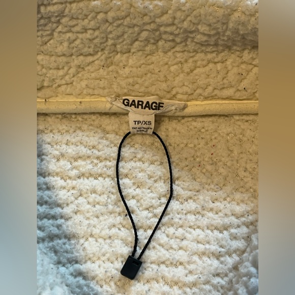 Garage Teddy Bear Sherpa Zip Up Jacket - Picture 2 of 4